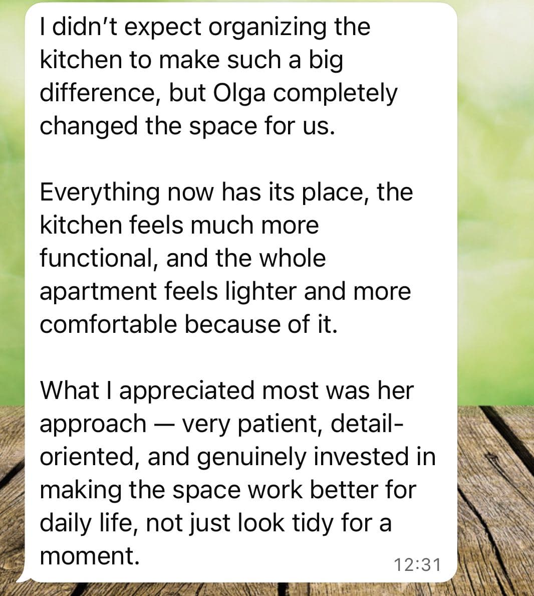 Testimonial screenshot: Evgenia and Alexey, Israel