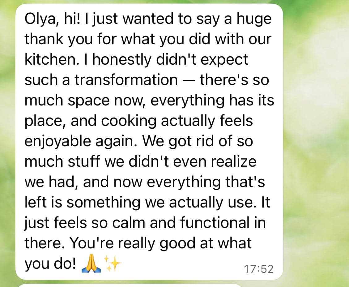 Testimonial screenshot: Yana, Israel